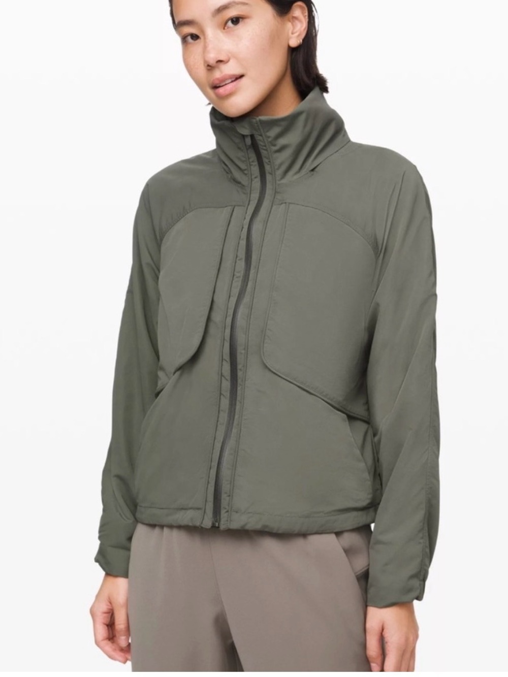 Lululemon Always Effortless Gray Sage Jacket 6